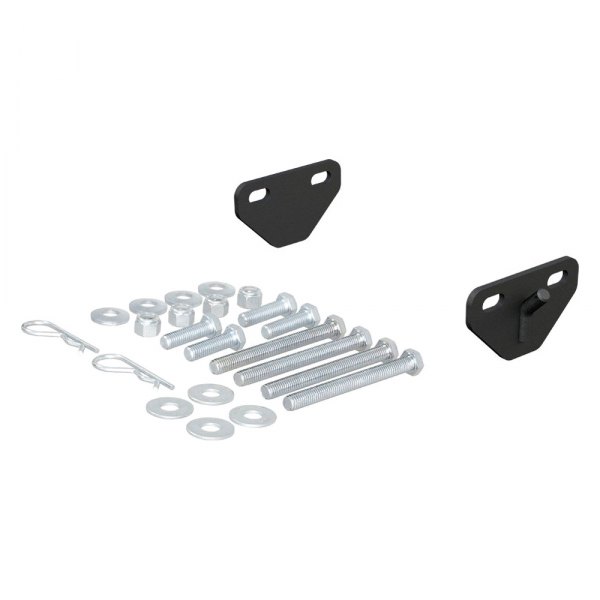 CURT® - Weight Distribution Hook Up Brackets with Bolt-On Chain Hangers