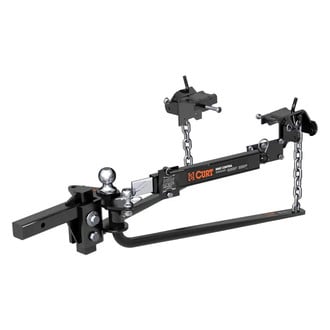 CURT® - Round Bar Weight Distribution Complete Kit for 2" Receivers