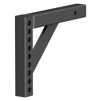 CURT® - 11" Drop Adjustable Hitch Bar for 2" Receivers (12" Length, 9" Rise)