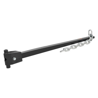 CURT® - Long Replacement Weight Distribution Trunnion Spring Bar with Pre-Assembled Chain (1000 lbs TW)