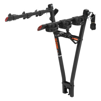 CURT® - Clamp-On Ball Mount Bike Rack for 3 Bikes