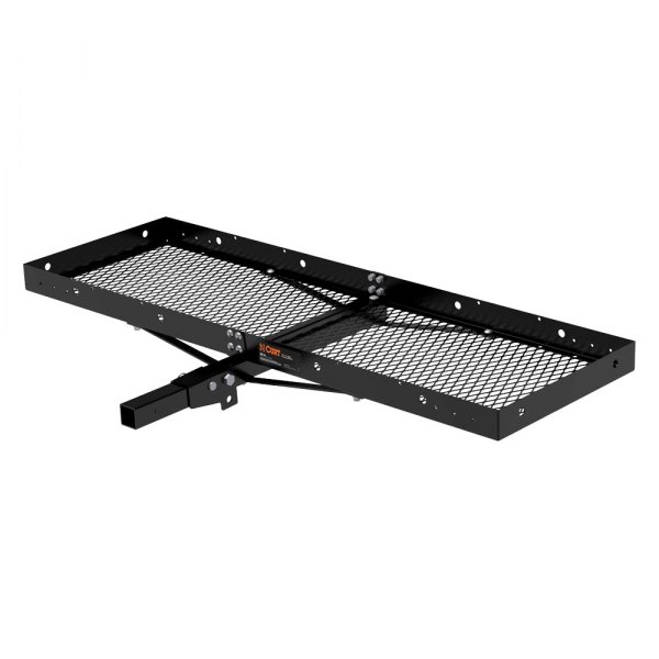 CURT® - 60"x20"x2-3/4" Tray Cargo Carrier for 2" Receivers (With Folding Shank)