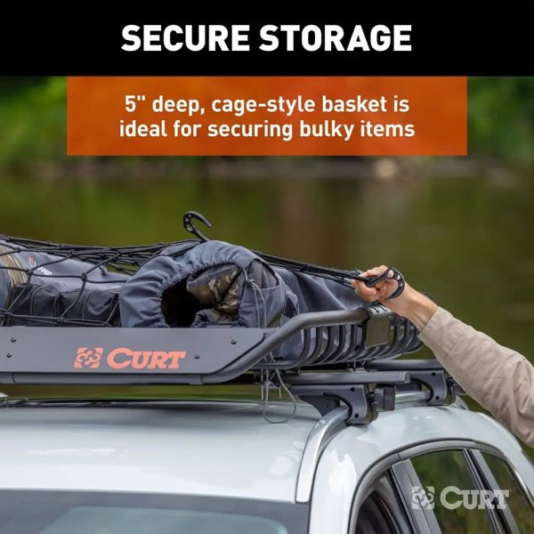 CURT® 18123 Roof Rack Cargo Carrier