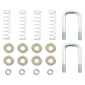 CURT® - Replacement Original Double Lock Safety Chain Anchor Kit for PN# 60607