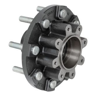 CURT® - Threaded Trailer Idler Hub - 16K, 8 on 275 mm, 17-1/2" Wheel, M22 Studs, Grease