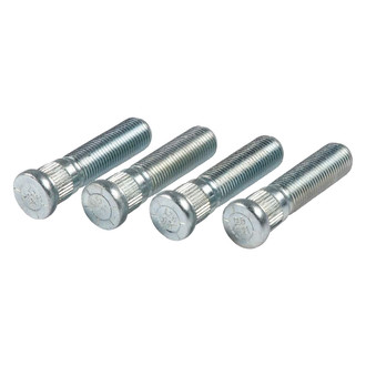 CURT® - Wheel Lug Stud - 9/16"-18 x 2.31", Zinc (Pack of 4)