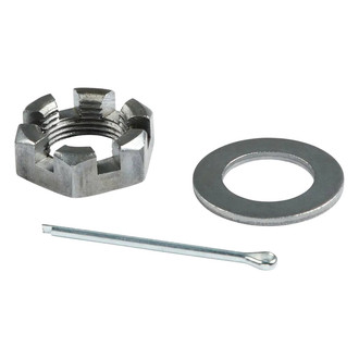 CURT® - 1" Round Spindle Nut Retainer Kit for 3,500-8,000-lb. Axle Hubs