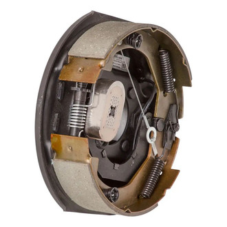 CURT® - Forward Self-Adjusting Brakes - 10" x 2-1/4" Passenger-Side, 4.4K, 4-Bolt