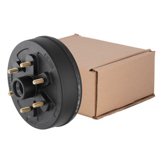 CURT® - 10" Trailer Brake Hub Assembly - 4,400-lb. 6 on 5-1/2", 1/2" Studs