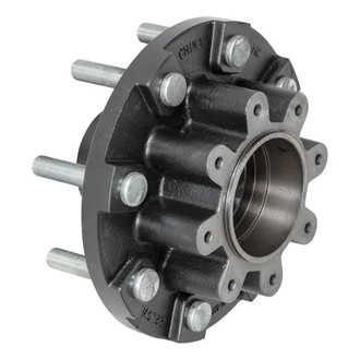 CURT® - Threaded Trailer Idler Hub - 16K, 8 on 275 mm, 17-1/2" Wheel Size, M22 Studs