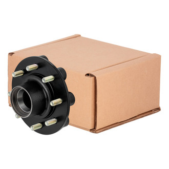 CURT® - Threaded Trailer Idler Hub - 8K, 8 on 6-1/2", 16-17-1/2" Wheel Size, 9/16" Studs