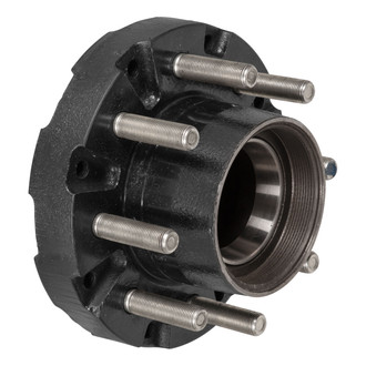 CURT® - Threaded Trailer Idler Hub Assembly - 10,000-lb. 8 on 6-1/2", 16-17-1/2" Wheel Size, 5/8" Studs