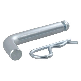 CURT® - 5/8" Zinc Grooved With Clip for 2" Receivers