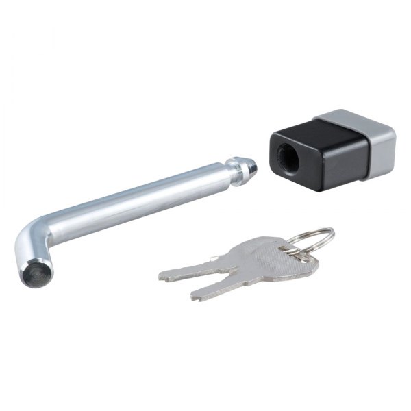 CURT® - 5/8" Chrome Hitch Lock for 2" and 2-1/2" Receivers