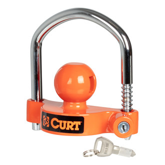 CURT® - Universal Trailer Coupler Lock, Keyed Alike