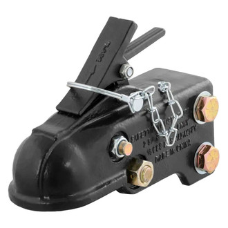 CURT® - Adjustable Coupler for 2-5/16" Trailer Ball (15000 lbs GTW / 2250 lbs TW)