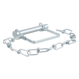 CURT® - Zinc Safety Pin with Chain