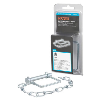 CURT® - 3/8" Safety Pin with Chain