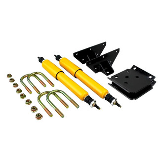 CURT® - Heavy-Duty Shock Mount Kit - Fits 3" Axle Tube
