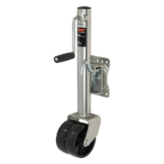 CURT® - Zinc Marine Jack with Dual Wheels
