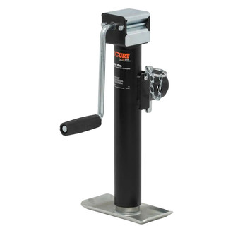 CURT® - Pipe-Mount Swivel Sidewind Jack
