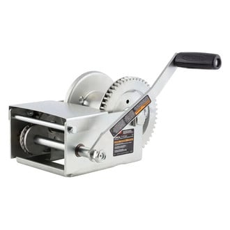 CURT® - 2,500 lbs Hand-Crank Brake Winch