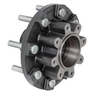 CURT® - Threaded Trailer Idler Hub Assembly - 16,000-lb. 8 on 275 mm, 17-1/2" Wheel Size, M22 Studs