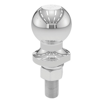 CURT® - 2" Trailer Ball (3/4" x 2-1/8" Shank, 3,500 lbs., Chrome, Packaged)