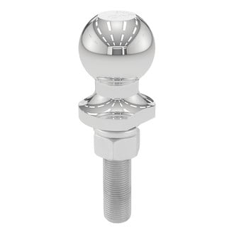 CURT® - 1-7/8" Trailer Ball (3/4" x 3" Shank, 2,000 lbs., Chrome, Packaged)