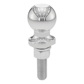 CURT® - 2" Trailer Ball (3/4" x 3" Shank, 3,500 lbs., Chrome, Packaged)