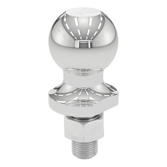 CURT® - 1-7/8" ATV Tow Ball - Lawn Tractor Hitch Ball (2,000 lbs., Chrome, Packaged)