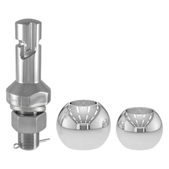 CURT® - 2" and 2-5/16" Switch Chrome Trailer Hitch Ball Kit