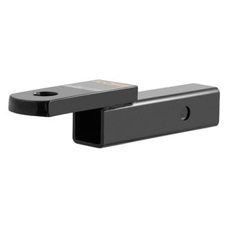 CURT® - Class 3 Straight 2" Drop / 3/4" Rise Gloss Black Ball Mount for 2" Receivers