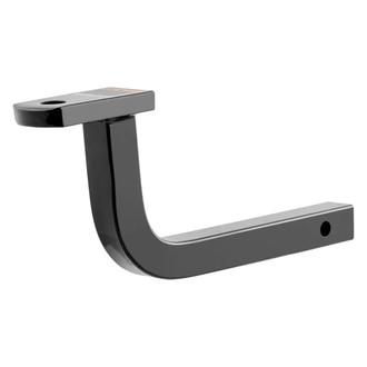 CURT® - Class 2 No Drop 5" Rise Black Powder Coat Ball Mount for 1-1/4" Receivers