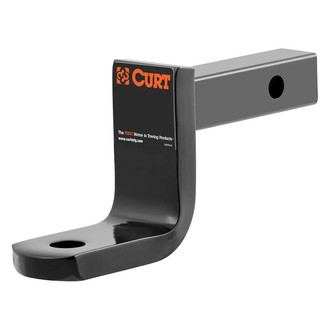 CURT® - Class 2 3-1/4" Drop / 3-1/8" Rise Black Powder Coat Ball Mount for 1-1/4" Receivers