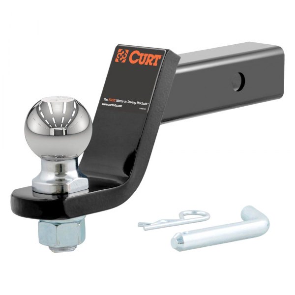 CURT® - Class 3 4" Drop Ball Mount with Ball for 2" Receivers