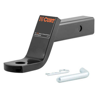 CURT® - Class 3 4" Drop / 2" Rise Ball Mount with Pin and Clip for 2" Receivers