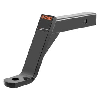 CURT® - Class 3 8" Drop / 6" Rise Black Powder Coat Ball Mount for 2" Receivers