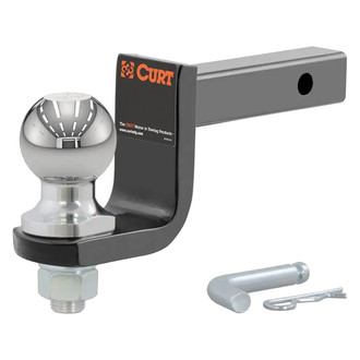 CURT® - Class 2 3-1/4" Drop / 2-5/8" Rise Towing Starter Kit for 1-1/4" Receivers