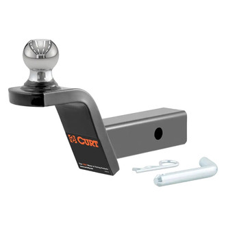 CURT® - Class 3 Fusion No Drop / 2" Rise Ball Mount for 2" Receivers