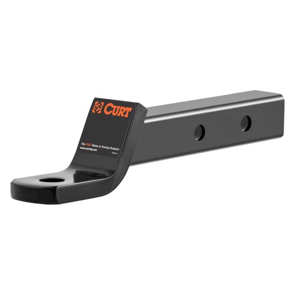 CURT® - Class 3 2" Drop Dual-Length Ball Mount for 2" Receivers, 7500 lbs GTW, 7-1/2" and 10-1/2" Length, 3/4" Rise