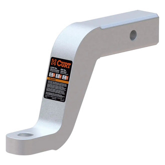 CURT® - Class 3 Aluminum 6" Drop Ball Mount for 2" Receivers