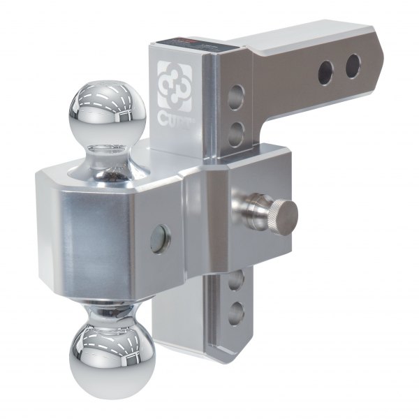 CURT® - AlumaLite Adjustable Ball Mount with Dual Ball