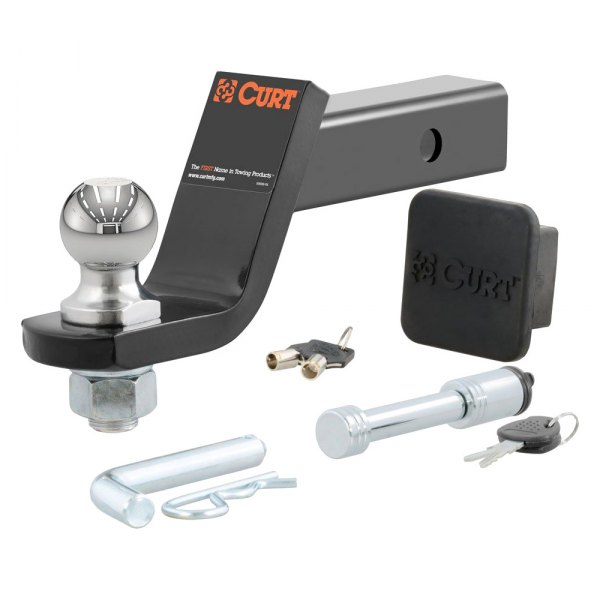 CURT® - Class 3 4" Drop / 2" Rise Towing Starter Kit for 2" Receivers