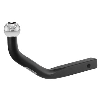 CURT® - Class 2 Euro 3-1/8" Rise Ball Mount for 1-1/4" Receivers