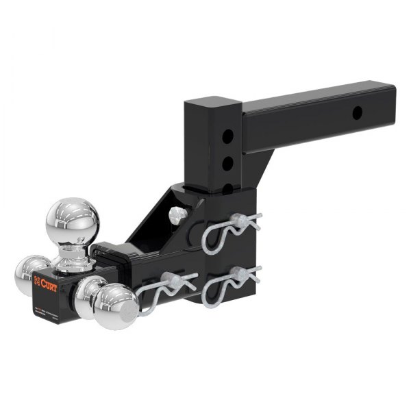 CURT® - Tri-Ball Adjustable Replacement Head with 5-3/4" Drop Ball Mount