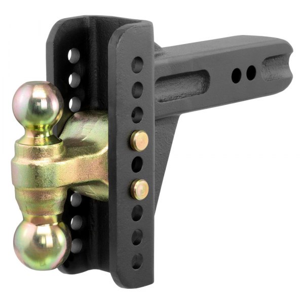 CURT® - Adjustable Channel-Style Dual Ball Mount for 2-1/2" Receivers