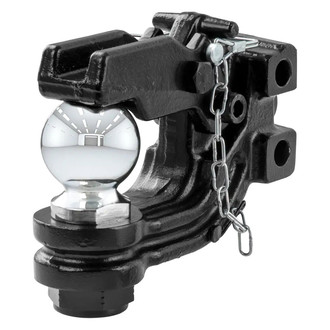 CURT® - Channel-Mount Forged Pintle Hook with 2-5/16" Ball (13000 lbs Capacity)