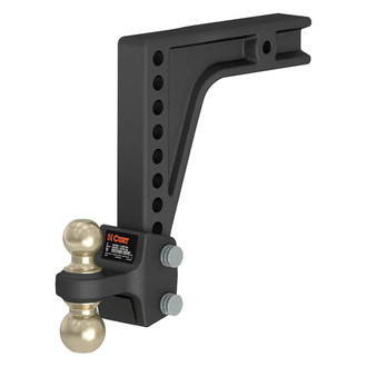 CURT® - 11-3/4" Drop / No Rise Rise Ball Mount for 2-1/2" Receivers