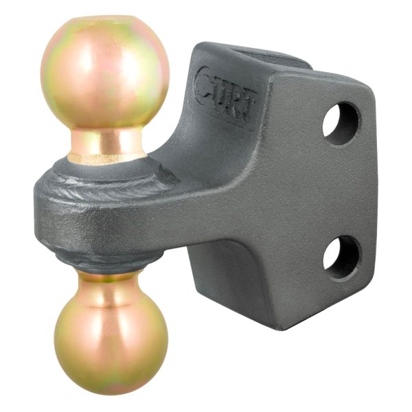 CURT® - 2" and 2-5/16" Replacement Rebellion XD Yellow Zinc Trailer Hitch Dual Ball